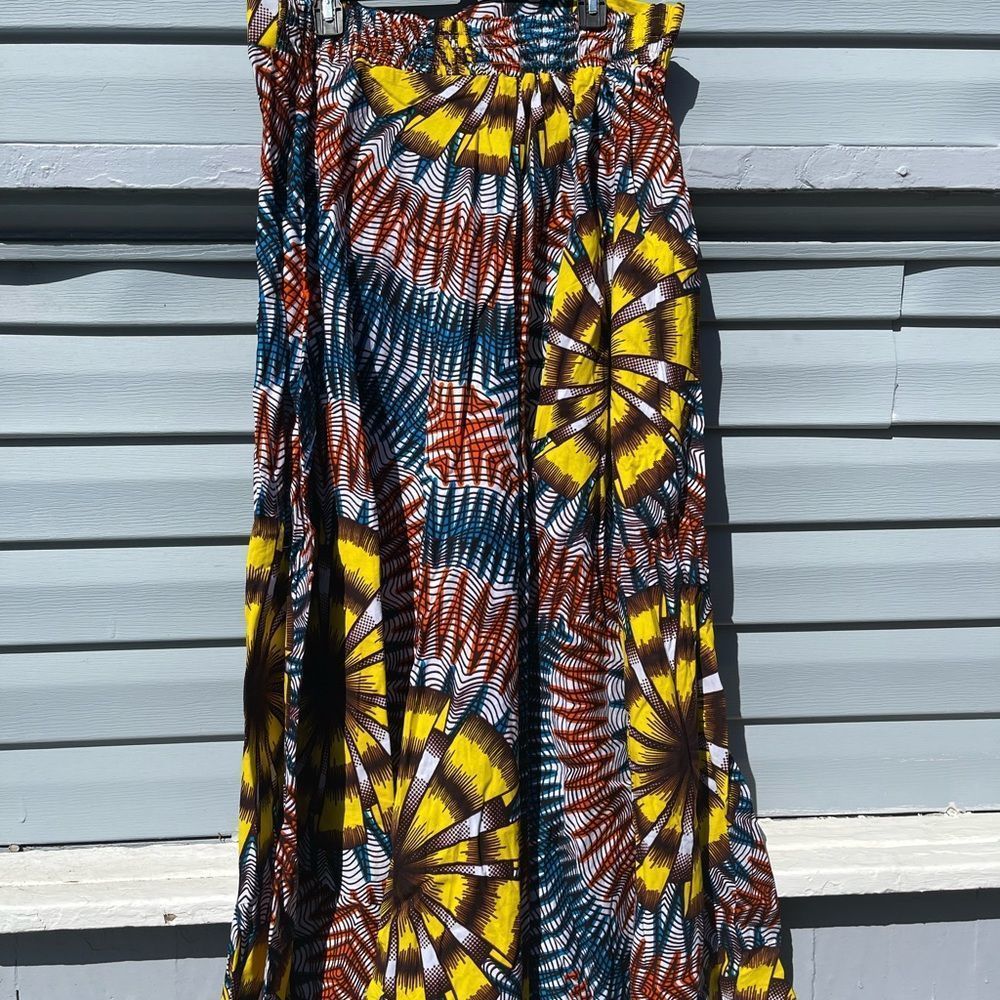 African prints skirt
